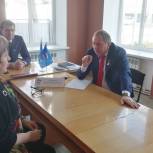Депутат ЗСК Сергей Кизинек провел прием граждан в станице Федоровской Абинского района