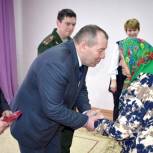 В Киясовском районе партийцы поздравили ветеранов