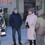 Сергей Смирнов провел рабочий выезд в п. Снежный