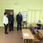 В школе села Алешино появилась «Парта Героя»