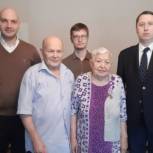 Новочебоксарскому ветерану вручили юбилейную медаль «75 лет Победы»