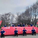 Школьники Новоалександровского района приняли Знамя Победы