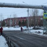 «Безопасные дороги»: в Омске прошел рейд пешеходных переходов вблизи школ