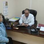 Ветерану из Ленинского района помогли пройти медицинское обследование