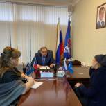 Депутат Народного Собрания РД Башир Булатов провел прием граждан