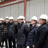 Депутаты Законодательного Собрания приняли участие в запуске нового оборудования на Кушвинском заводе прокатных валков