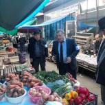 Рейды в связи с ажиотажем, вызванным пандемией коронавируса  продолжили партийцы МО Партии в г. Малгобек.