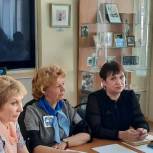 Долинские партийцы обсудили со старшим поколением вопросы здравоохранения