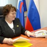 Дистанционный прием граждан провела Председатель Госсовета Чувашии Альбина Егорова
