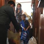 Лилия Державина оказала помощь многодетной семье из Железнодорожного округа Курска