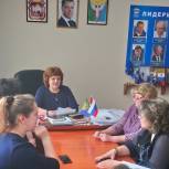 В Октябрьском районе состоялось заседание районного Совета женщин