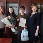Сертификат за первенца получила первая семья в Горномарийском районе