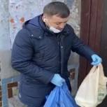 Единоросс Игорь Титаренко привез горячий обед ветерану Великой Отечественной войны