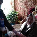 В Касторенском районе партийцы оказывают помощь пожилым людям