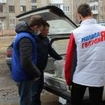 Волонтеры доставили на дом лицам из «группы риска» продукты первой необходимости