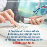 «Народный контроль» запускает горячую линию по вопросам повышения цен на товары первой необходимости