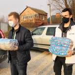 Луховицкие волонтеры обеспечили продуктами нуждающуюся семью