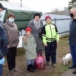 Волонтеры Клепиковского района помогают многодетным семьям