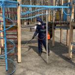 В Нижегородской области дезинфицировали 3 млн квадратных метров общественных территорий