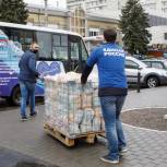 Продуктовые наборы воронежцам доставляют волонтеры