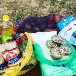 Волонтеры Каневского района доставили жителям продуктовые наборы