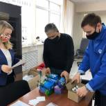 Больницам Уфы волонтеры доставили продукты и хозтовары