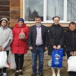 Многодетная семья из Клепиковского района получила продуктовый набор