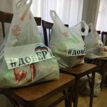 В Кречевицах волонтеры доставили продуктовые наборы нуждающимся 