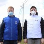 Луховицкие активисты партпроекта «Безопасные дороги» решили вопрос с установкой фонарей в Ивнягах