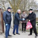Единороссы поздравляют ветеранов с юбилеем Великой Победы