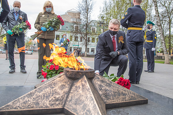 Бессмертный полк в звенигороде