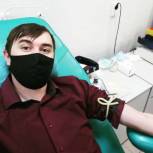 Тобольские молодогвардейцы продолжают участвовать в акции «Я-донор!»