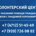 В Волонтерский центр ежедневно поступают обращения граждан