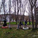Углегорские партийцы сделали свой город чище