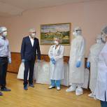 Врачам Касимовской ЦРБ передали комплекты защитных костюмов