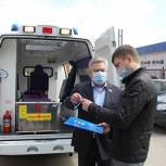 Тульские единороссы передали медикам новый автомобиль