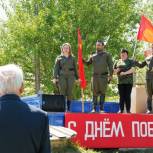 В Еткульском  районе при проведении мероприятий в честь юбилея Победы использовали новый формат