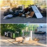 Игорь Морозов помог жителям решить вопрос с мусором возле дома