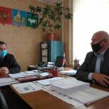 Сергей Зудин провел рабочую встречу с главой Шунгенского сельского поселения 
