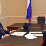 Глава Марий Эл Александр Евстифеев провел рабочую встречу с министром внутренних дел республики