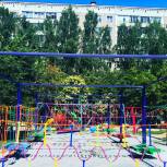На улице Толбухина в Дзержинском районе открылся новый детский городок