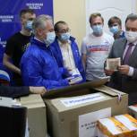 В Пензе волонтеры передали очередную партию средств индивидуальной защиты