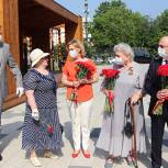 Петр Толстой и Инна Святенко приняли участие в торжественном открытии памятников героям Великой Отечественной войны