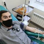 Тобольские молодогвардейцы провели третий этап акции «Я — донор