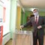 Валерий Шерин проголосовал по поправкам в Конституцию