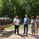 Балашихинские партийцы держат на контроле благоустройство спортивного ядра