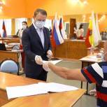 Аркадий Фомин проголосовал по поправкам в Конституцию РФ