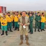 Сахамин Афанасьев поздравляет с днём образования Авиалесоохраны