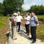 В Чучкове по инициативе жителей обустраивают парк