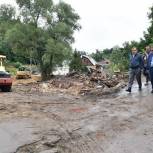 Игорь Брынцалов встретился с жителями городского округа Рузский, чьи дома пострадали в результате чрезвычайной ситуации